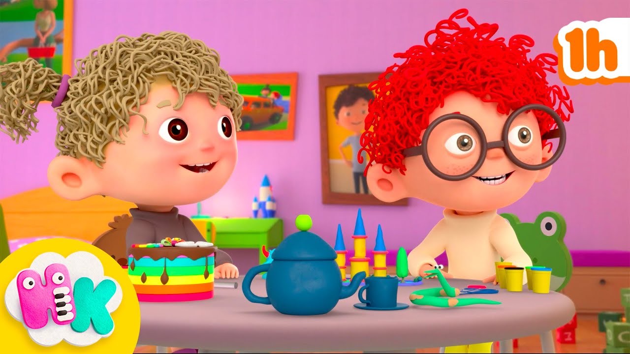 La pâte à modeler 🌈 Chansons pour Enfants | HeyKids en Français