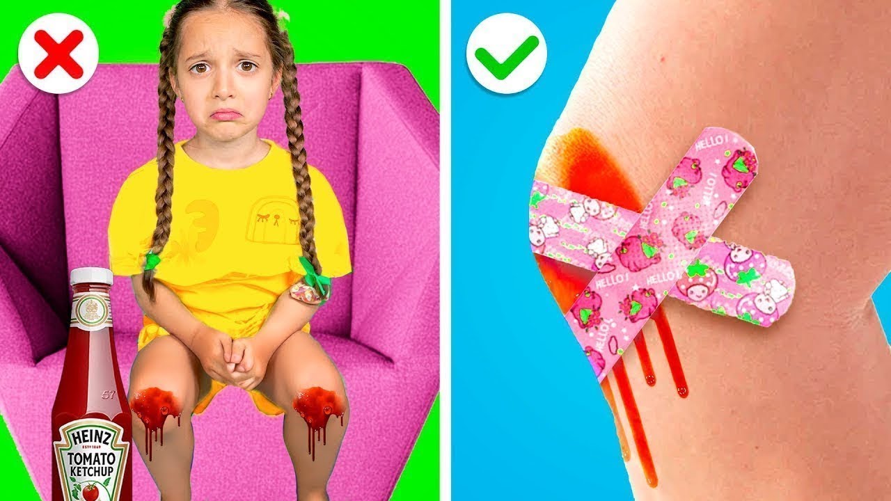 Astuces Pour Parents à l’Hôpital! Gentil VS Méchant Docteur 💊 Situations Familières Drôles Gotcha!