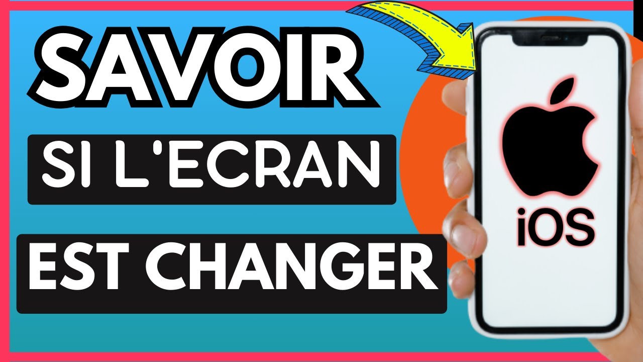Comment Savoir Si L'ecran D'un Iphone A Ete Changé (Très Facile)