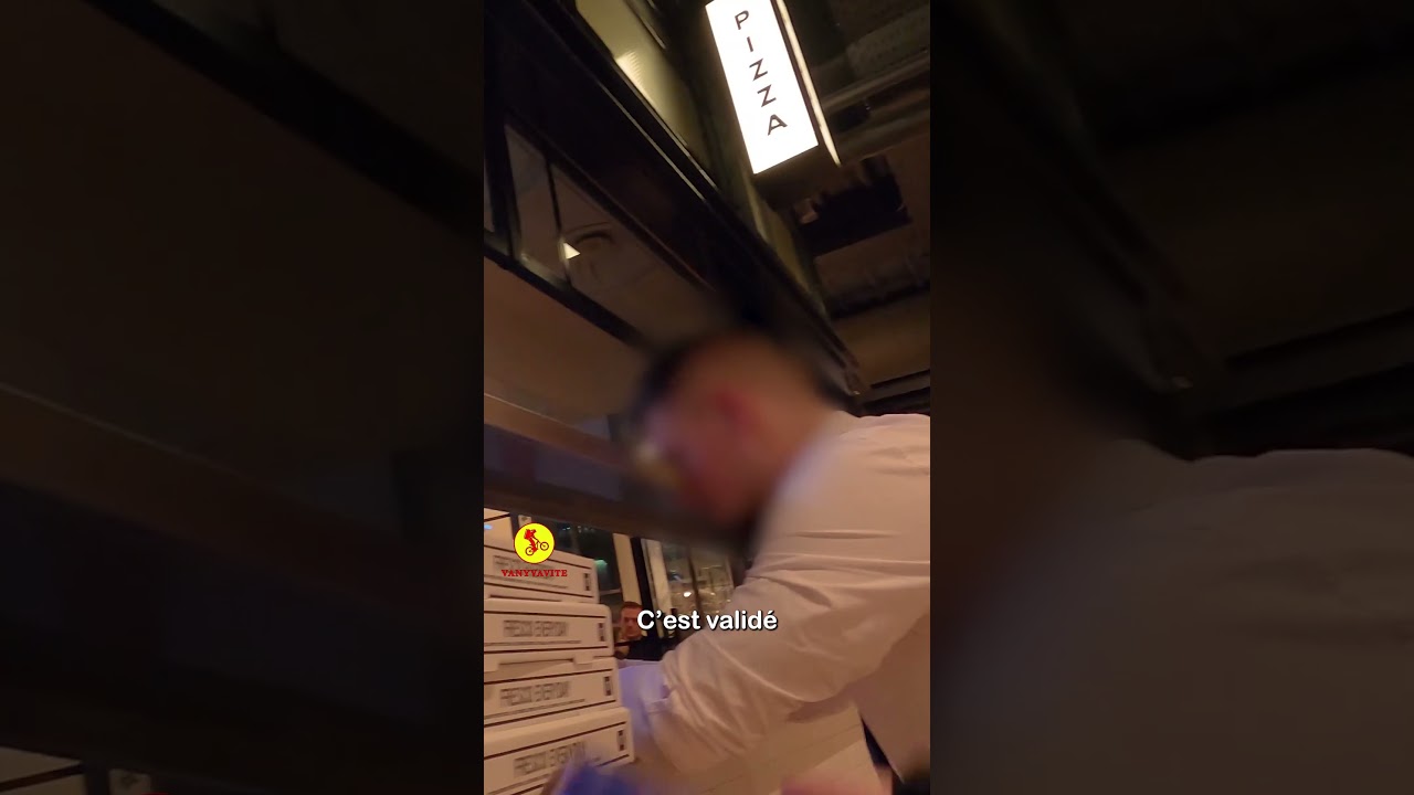 Vanyvavite embarqué 👀 8 pizzas à livrer, ou pas !