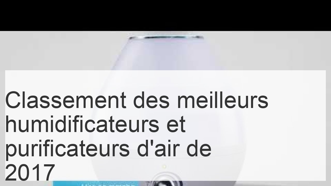 Meilleurs humidificateurs maison