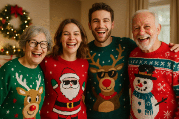 découvrez nos pulls moches personnalisés, le cadeau de noël original parfait pour mettre toute la famille dans une ambiance festive et amusante.